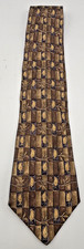 Bill Blass Vintage Silk Geometric Necktie Bro...