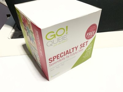 Accuquilt Go! Qube: Speciality Set: Serendipity -  Cutting Mat Not Included