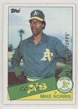 2017 Topps Rediscover Topps Buybacks Gold Mike Norris #1985-246 fm0