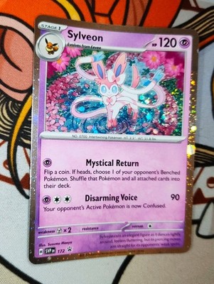 Sylveon 172   Double Swirl   - Promo Kosmos Swirl Holo - S&V Pokemon TCG  