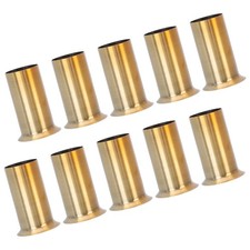 10 Pcs Flanging Sleeve Metal 30x50 mm Chandelier Lamp Holder Base Lighting Parts