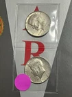 2 1968 40% silver 50C Kennedy Half Dollar in Flip as seen in photos