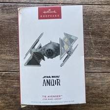 HALLMARK Keepsake STAR WARS Andor Tie Avenger Ornament Decoration NEW Box Damage