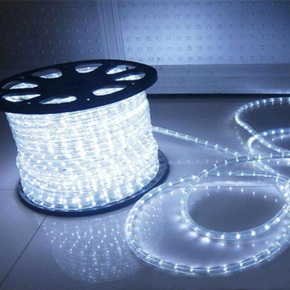 100Ft Waterproof LED Rope Lights, 720 LEDs for Indoor/Outdoor Decor