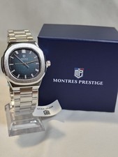 New Montres Prestige X Invicta Men's Watch 42mm Silver/Dark Blue MPW-0110