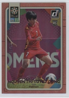 2023 Panini Donruss FIFA Women's World Cup Pink 12/23 Nguyen Thi Tuyet Dung 19di