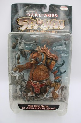 Vintage McFarlane Toys Dark Ages Spawn The Ogre Ultra Action Figure 1998 Sealed