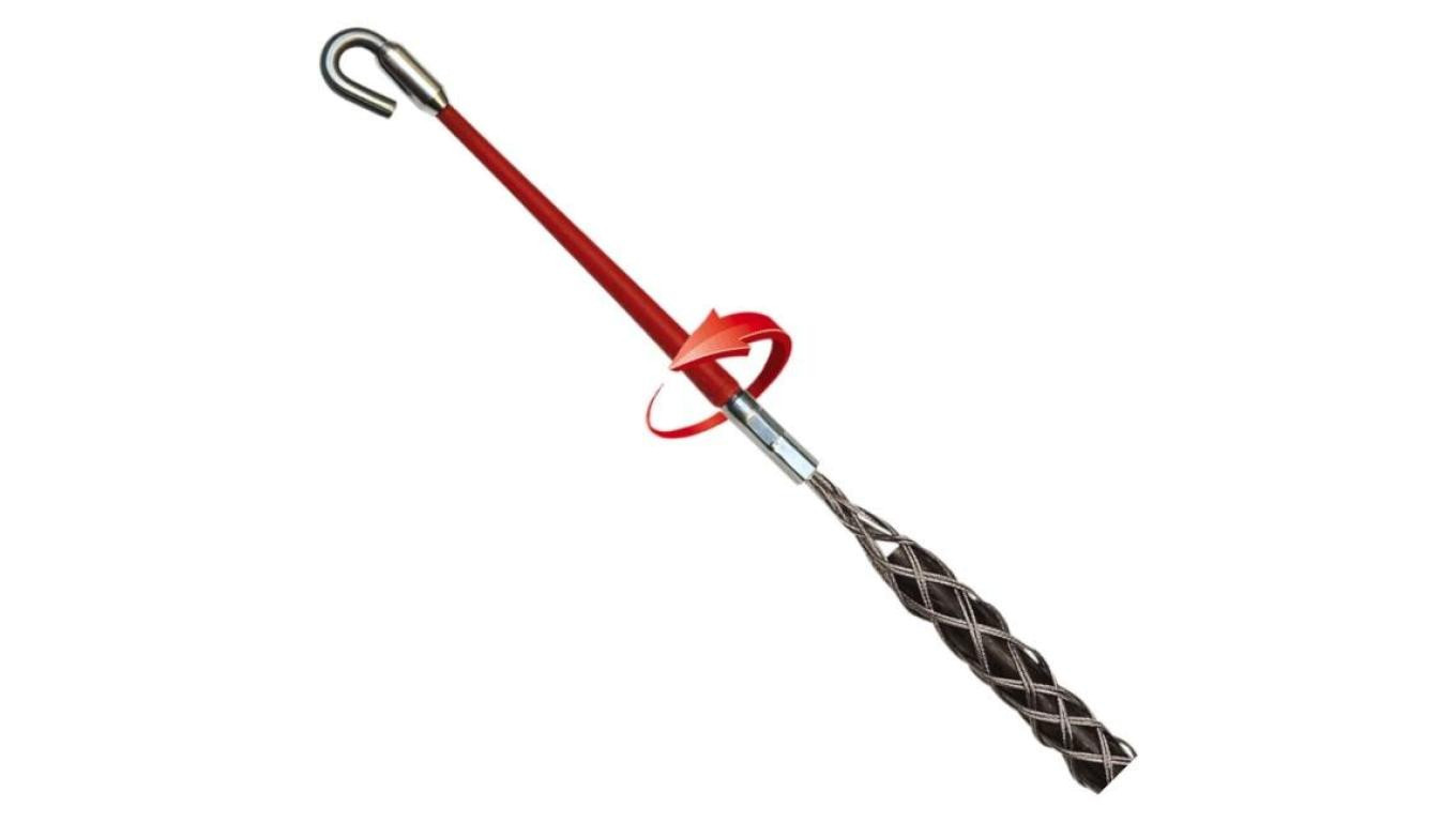 Remote control with cable stocking for pulling in 6-9mm RUNPOTEC cable /T2UK