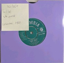 Acker Bilk White Cliffs of Dover Vinyl Record 7" VG/VG+ DB4492 1960
