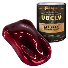Urethane Ultra Candy Basecoat Automotive Paint - Apple Red Candy Basecoat- Quart