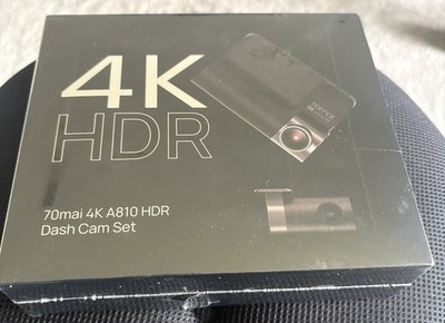 70Mai Dash Cam Front & Rear 2.5K+1080P  HDR  32/64gCard (A810)