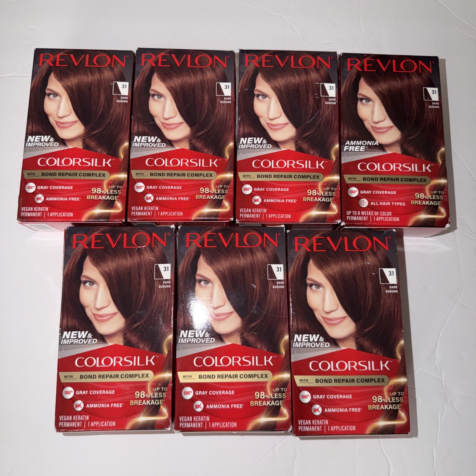 Silk Beautiful Color Permanent Hair 31 Dark Auburn
