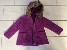Girls' Solid Parka Jacket - Cat  Jack Purple XS