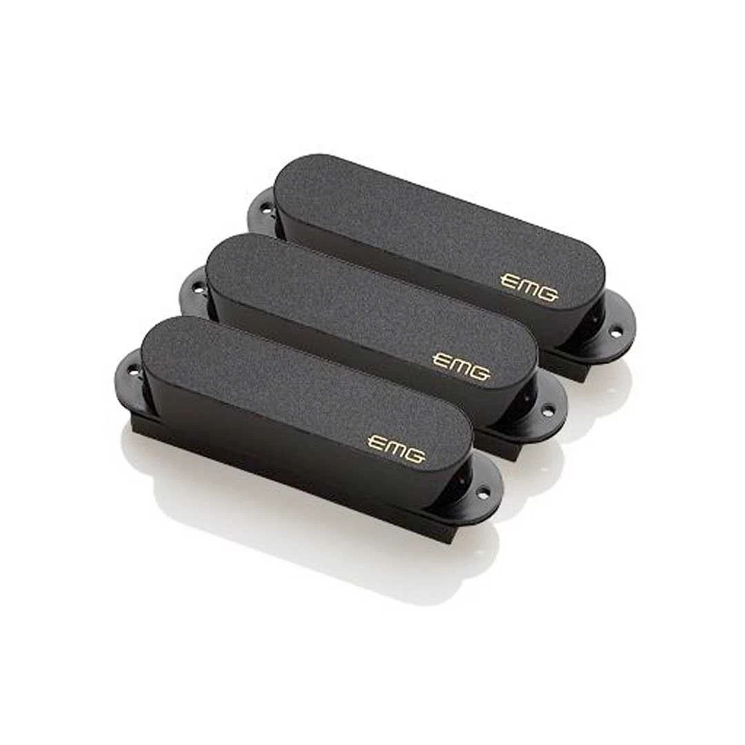 EMG SA SET Strat Style 3-Single Coil Pickup Set - Black
