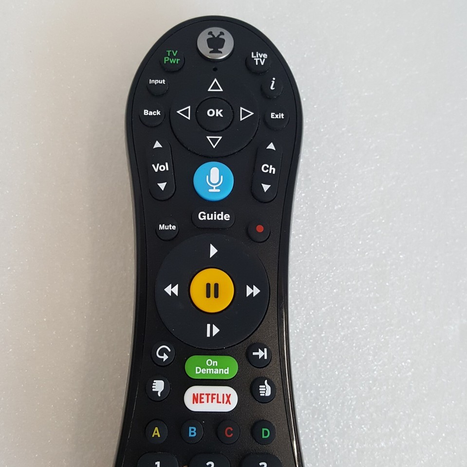 Tivo S6V Voice Control Remote for Edge Bolt Roamio Mini Vox Netflix ...