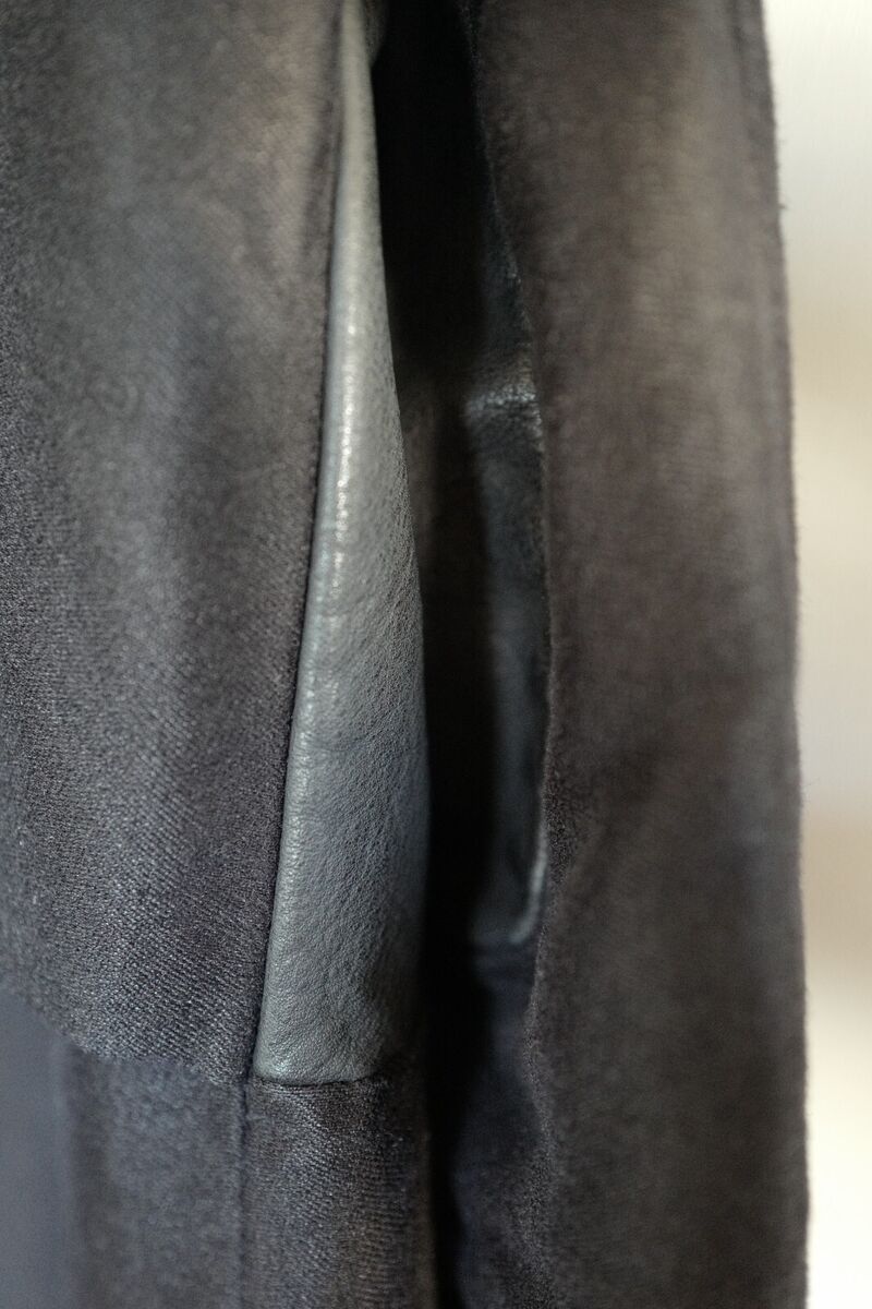 Rare Rick Owens FW09 'Crust' Tubeway Long Coat Size S