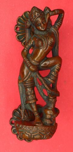 Dancing Lady Shape Antique Victorian Style Handmade Brass Door Pull Handle Knob