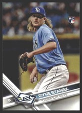 Ryne Stanek #US74 2017 Topps Update Tampa Bay RaysRC Rookie