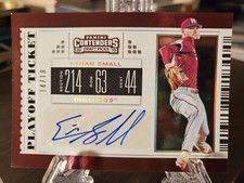 2019 Panini Contenders Draft Picks Prospect Ticket /18 Ethan Small Auto #27