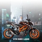 graphic kit for KTM DUKE 125 / 390 "LASER"