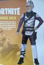 Dark Rex Child Boys Costume NEW Fortnite X-Large