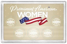 New Whitman American Women Quarters Frosty Case 5-Hole Snaplock 3x5 Display Case