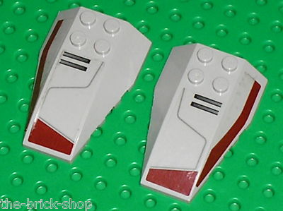 Lego Star Wars MdStone Wedge Ref 43712 + Sticker / 8091 Republic Swamp Speeder 