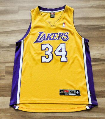 Shaquille O'Neal Los Angeles Lakers Nike Jersey Authentic Shaq Dri