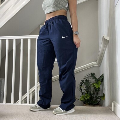 navy blue track pants nike