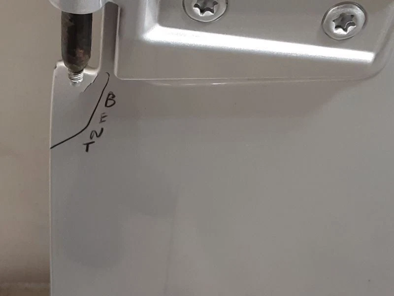 Jeep JK Wrangler OEM conductor puerta delantera potencia PS2 plateado 2011-2013 100983 Foto 3 de 4