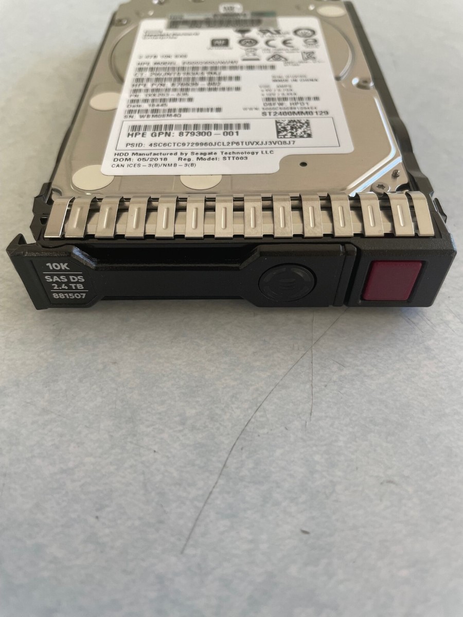 HPE EG002400JWJNT 2.4TB 2.5 HPE EG002400JWJNT 2.4TB 2.5