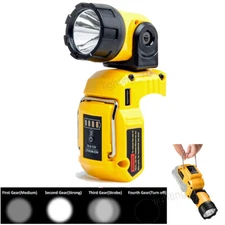 Work Lamp For Dewalt Flashlight DCL510 12V Li-ion Battery LED Cordless Worklight