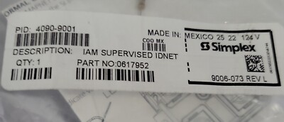 NEW SIMPLEX 4090-9001 IAM MINI MONITORING MODULE NIB!!