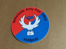 Holland Niederlande Armee Aufkleber Veldpost