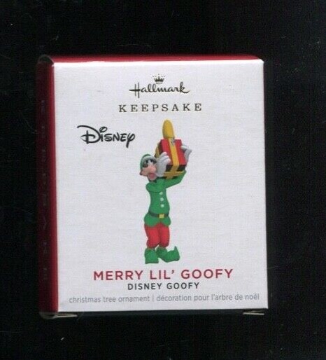 2021 Hallmark Ornament - MERRY LIL' GOOFY - Disney Goofy - New in Box