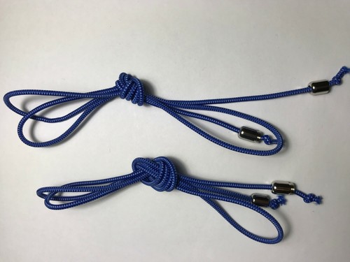 4 pairs No Tie Elastic lock laces Shoe laces for kids adult w/ metal connectors - Picture 9 of 17