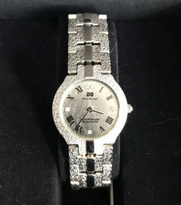 Doris Blaser Watch Women Diamond Silver Japan ドリスブレーザー　腕時計　女性　ダイアモンド　シルバー
