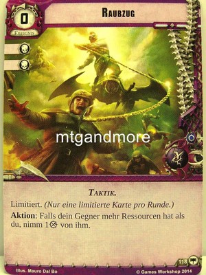 Warhammer 40000 Conquest LCG - Raubzug  #118 - Base Set dt.