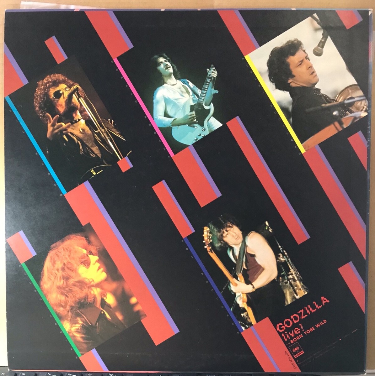 PROMO ONLY / BLUE OYSTER CULT GODZILLA LIVE! / WITH PROMO SHEET | eBay