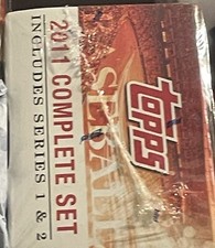 NEW Topps 2011 Complete Set Factory sealed Hobby Set Box Red Border Parallel