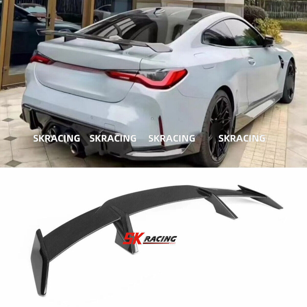 For BMW G80 M3 G82 M4 2021-2023 Real Carbon Fiber Rear Trunk