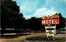 Cody Motel North Platto Nebraska NE Postcard UNP VTG Unused Vintage Chrome