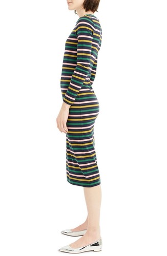 Long-sleeve striped dress Item G7980 