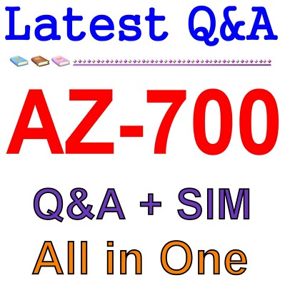 Best Exam Practice Material for AZ-700 Exam Q&A+SIM