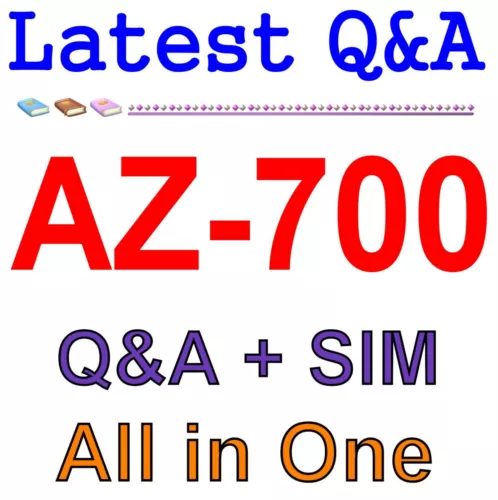 Best Exam Practice Material for AZ-700 Exam Q&A+SIM