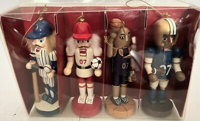 Nutcracker Village 10th Anniversary Special Edition  4 Piece Sports