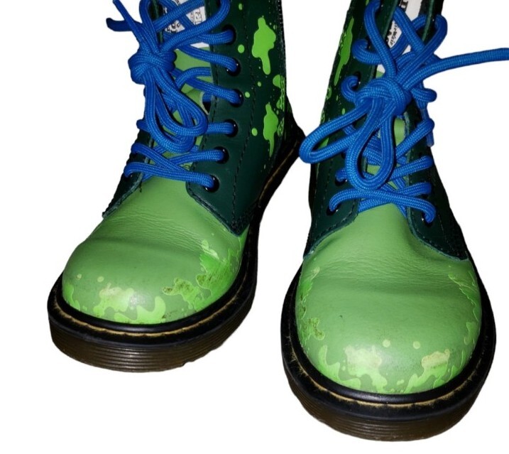 Martens Teenage Mutant Ninja Turtles Leonardo Leather Boots