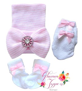 newborn baby girl mittens