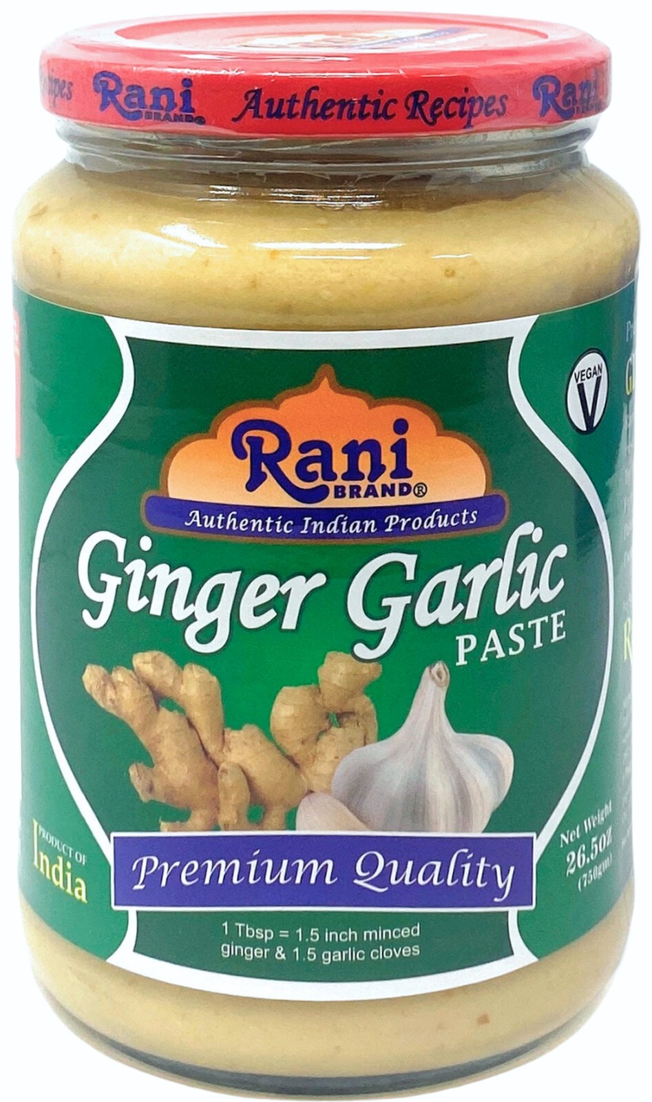 Rani Ginger Garlic Cooking Paste 26.5oz (750g)