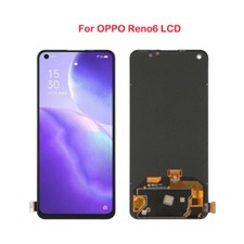 6.4" AMOLED For Oppo Reno 6 4G CPH2235 LCD Display Touch Screen Digitizer w/Fr
